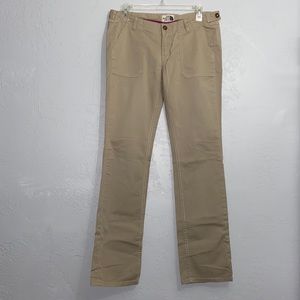 The North Face Flat Front Chino Khakis Pants Size 8